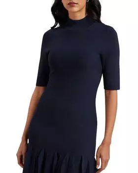 Платье Canddy Fit And Flare Ted Baker, синий