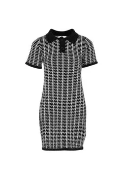 Платье caneva Sweater, черный