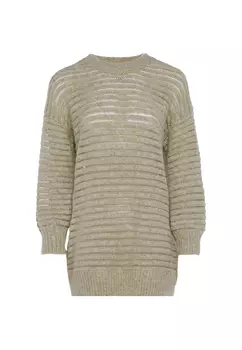 Платье caneva Sweater, кремовый