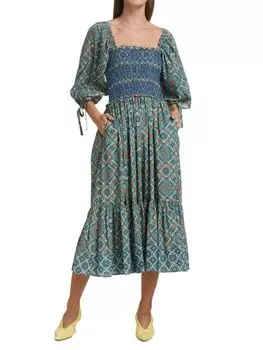 Платье Cara Cara с принтом jazzy paisley, moroccan