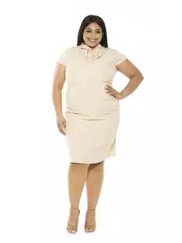 Платье Carolina - Большой размер ALEXIA ADMOR, кремовый