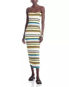 Платье Caroline Solid & Striped, мультиколор