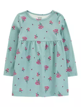 Платье carter's, бирюзовый