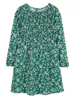 Платье carter's, зеленый