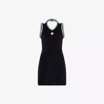 Платье Casablanca Hippie для тенниса, черный