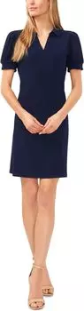 Платье CeCe Short Sleeve Polo Dress, цвет Navy J