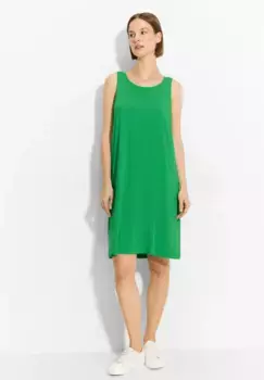 Платье Cecil из джерси, длина до колена, зеленый