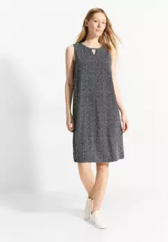 Платье Cecil из джерси с разрезом спереди, синий