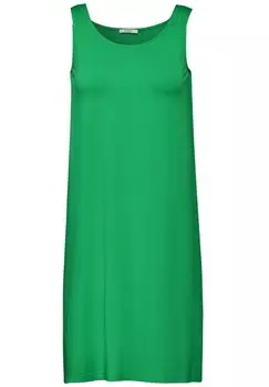 Платье CECIL Summer Dress, цвет Grass green
