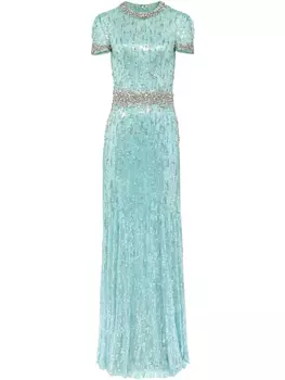 Платье Celeste Jenny Packham, синий