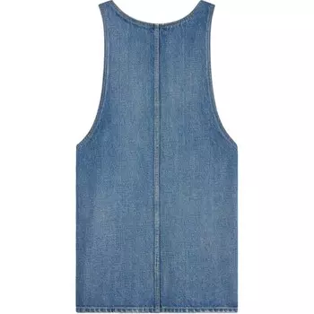 Платье Celine без рукавов, синий