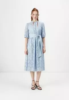 Платье CEY MIDI DRESS VILA, светло-голубой