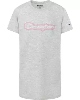 Платье Champion Champion Graphic Jersey Dress, цвет Oxford Heather