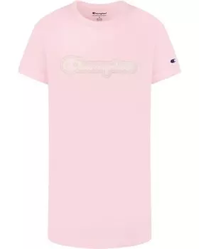 Платье Champion Champion Graphic Jersey Dress, цвет Pink Candy