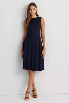 Платье Чарли из материала понте Lauren Ralph Lauren, синий