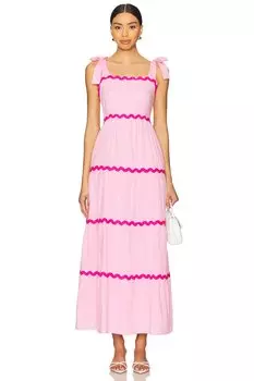 Платье Charlotte Beach Riot, sweet berry wave pink