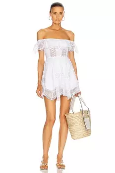 Платье Charo Ruiz Ibiza Vaiana, белый