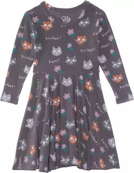 Платье Chaser Purrfect Peplum Dress, цвет Dark Forest