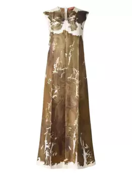 Платье Cherie Altuzarra, коричневый