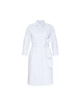 Платье Черная Роза Seidensticker, бело-голубой