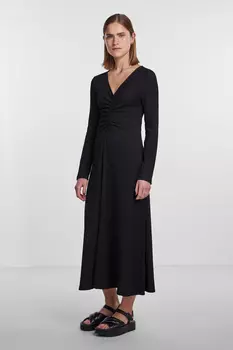 Платье Черное Для Взрослых PIECES, черный