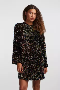 Платье Черное Для Взрослых Y.A.S., черный