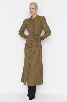 Платье - Черное - Скейтер Trendyol Modest, черный