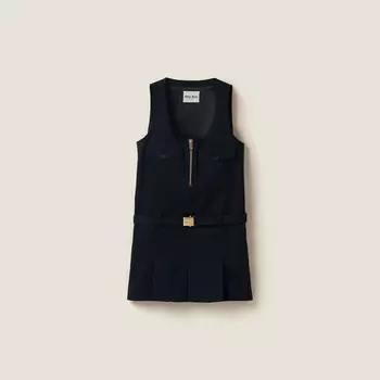 Платье-Чинос Miu Miu, синий