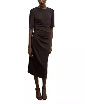 Платье Ciela - итальянский трикотаж M.M.LaFleur, черный