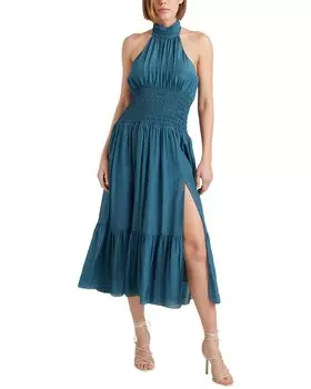 Платье Cinq Sept Dover из смесового шелка, цвет multi