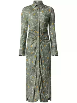 Платье Claudia Altuzarra, зеленый