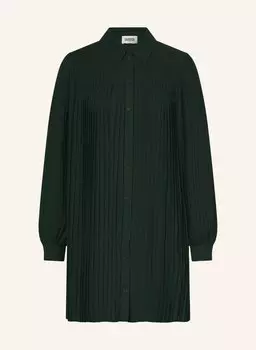 Платье CLAUDIE PIERLOT mit Plissees, темно-зеленый