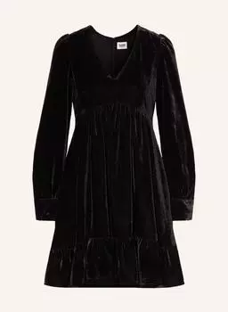 Платье CLAUDIE PIERLOT mit Rschen, черный