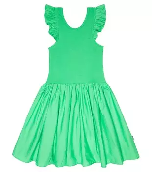 Платье Cloudia с оборками Molo, зеленый