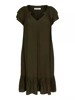 Платье co'couture Sunrise, хаки