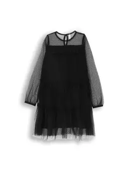 Платье Coccodrillo Stoff, черный