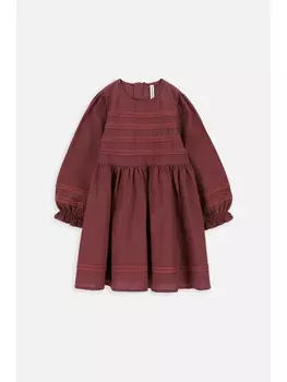 Платье Coccodrillo Stoff, цвет dunkelrot