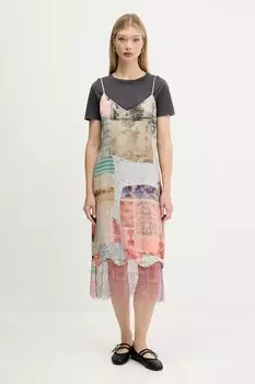 Платье COLLAGE Desigual, серый