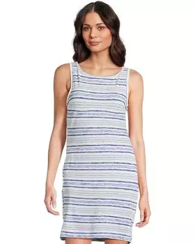 Платье Columbia Chill River Printed Dress, цвет Snowdrift Spaced Stripe