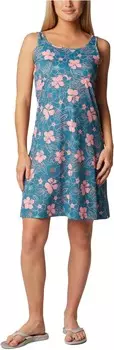 Платье Columbia Freezer III Dress, цвет Canyon Blue Marooned