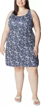 Платье Columbia Freezer III Dress, цвет Collegiate Navy Kona Print