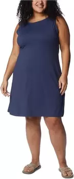 Платье Columbia Plus Size Chill River Printed Dress, цвет Nocturnal