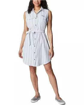 Платье Columbia Sun Drifter Woven II, цвет Carbon Vertical Stripe