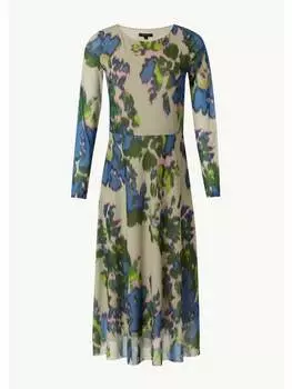 Платье comma, цвет beige-mehrfarbig