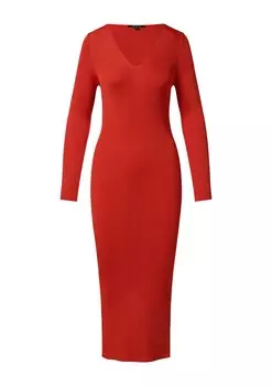 Платье COMMA, красный