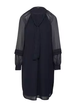 Платье COMMA, темно-синий