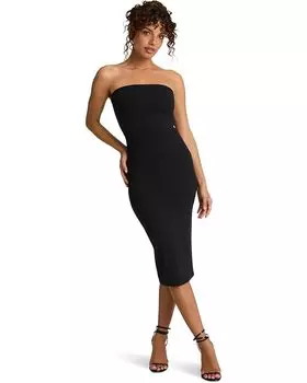 Платье Commando Butter Luxe Strapless Midi Dress, черный