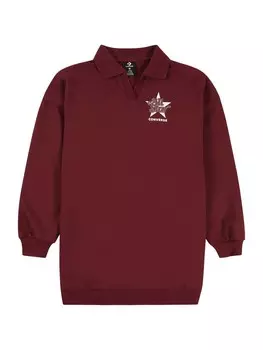 Платье CONVERSE Dress, бордовый