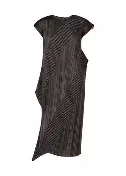 Платье cosmic rays Pleats Please Issey Miyake, серый