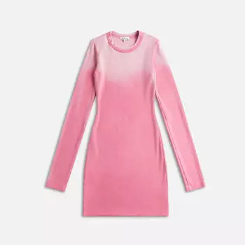 Платье Cotton Citizen Verona Long Sleeve Mini Dress, цвет Azalea Cast